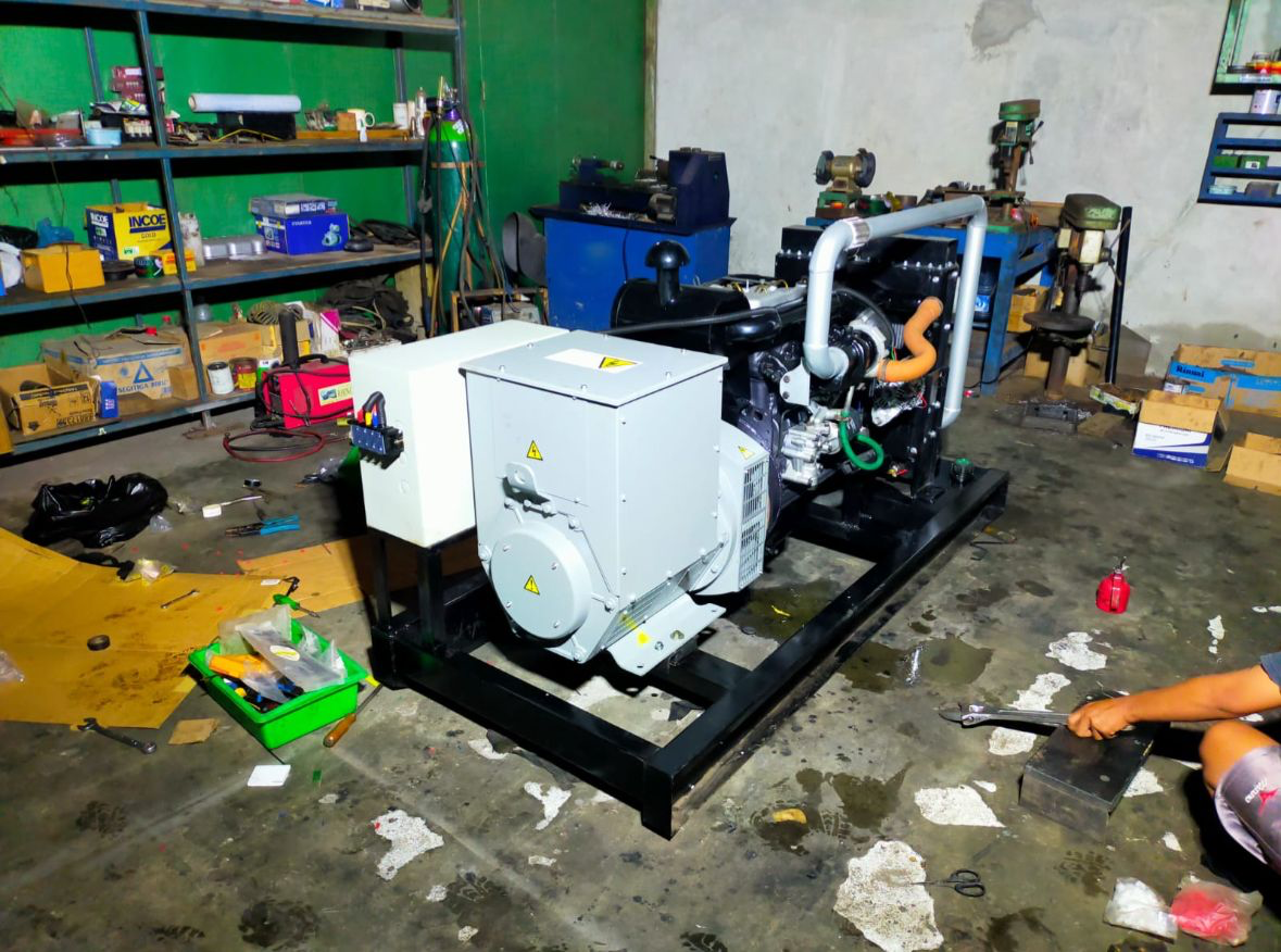 Mitsubishi Turbo 50kVA Open